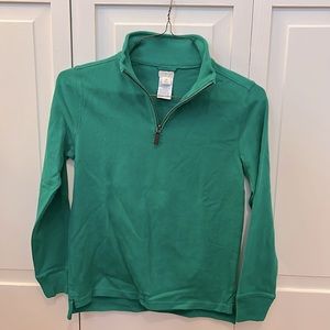 J.Crew Boys Half Zip in Kelly Green